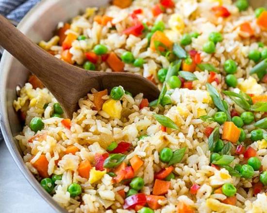 Vegetable Fried Rice 什菜炒饭
